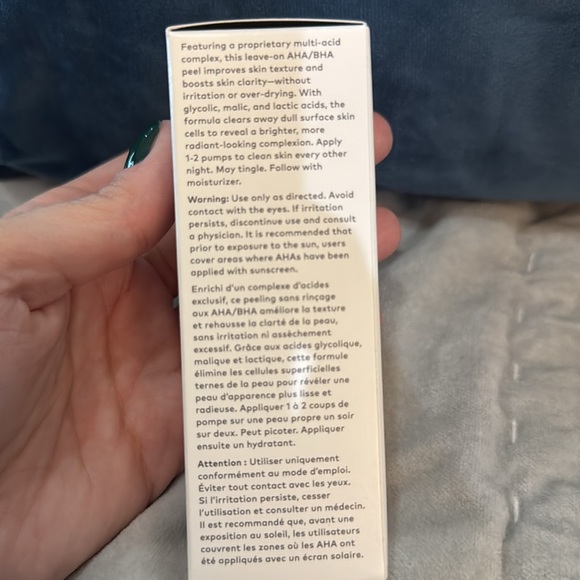 Beautycounter + overnight resurfacing peel 30ml / 1 fl oz brand new in box! - Picture 3 of 5
